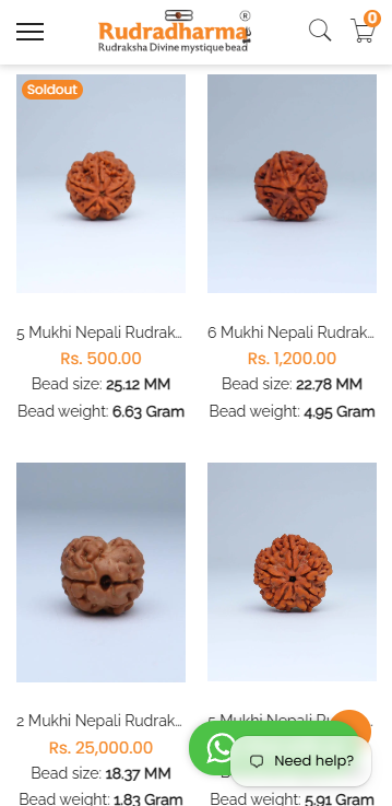 Rudradharma app screen 3