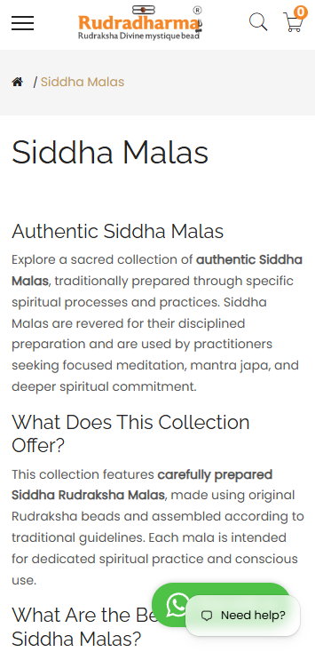 Rudradharma app screen 5