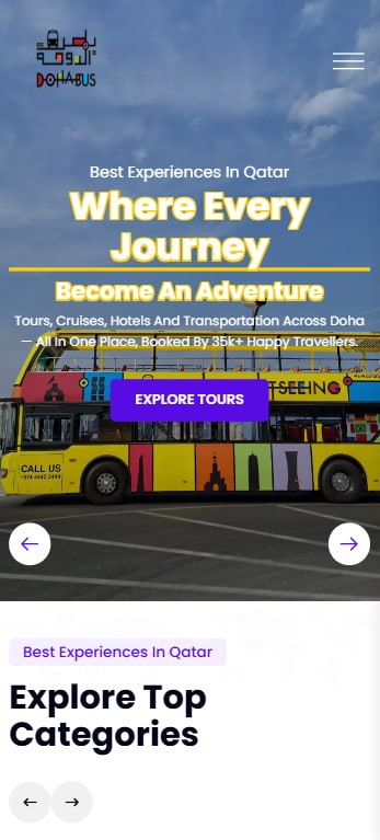 Dohabus app screen 1