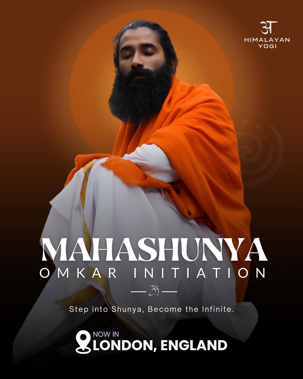 A Himalayan Yogi campaign poster